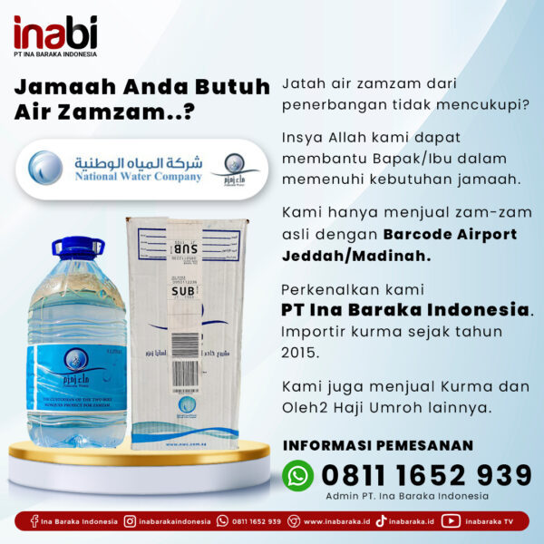 Importir Air zam-zam